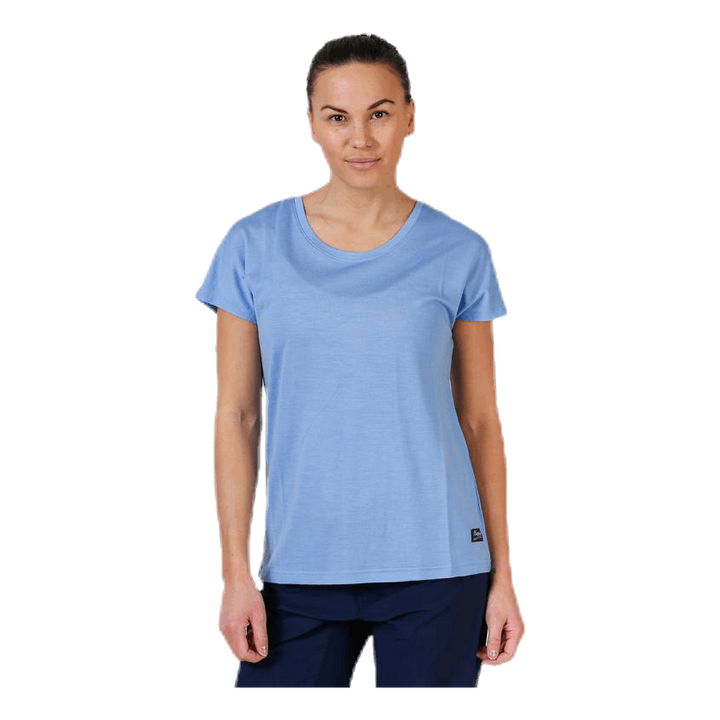 Oslo Wool Tee Blue