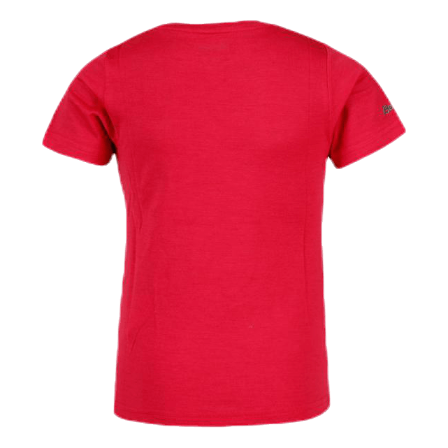 Myske Wool Kids Tee Red
