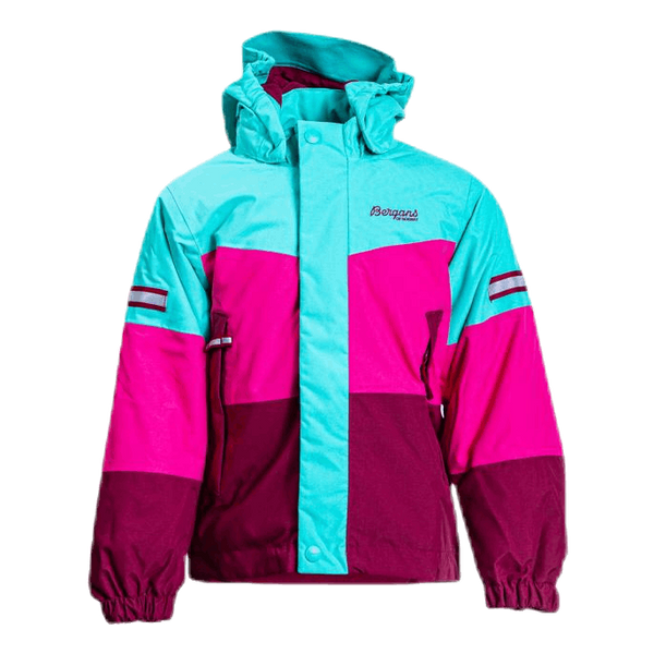 Bergans of Norway Lilletind Insulated Kids Jacket Pink Green
