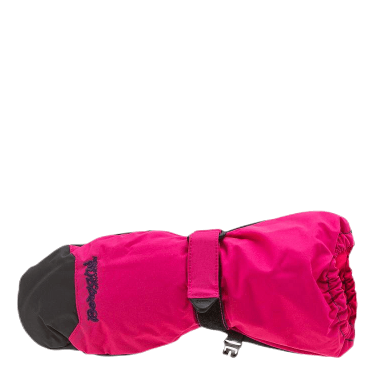 Kids Insulated Mitten Pink/Grey