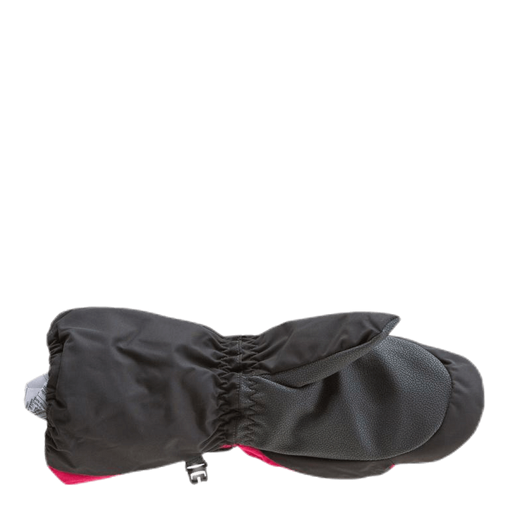 Kids Insulated Mitten Pink/Grey