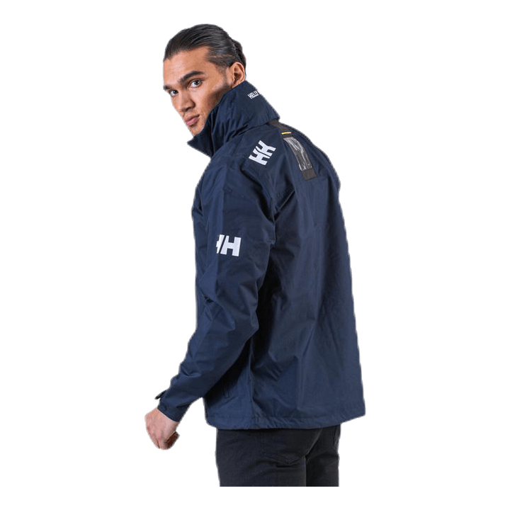 Crew Hooded Jacket Blue