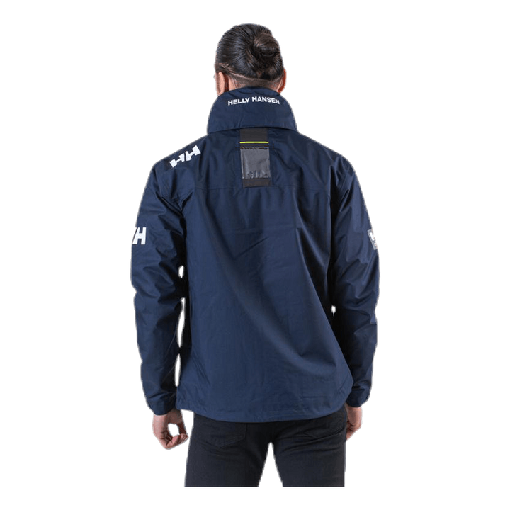 Crew Hooded Jacket Blue