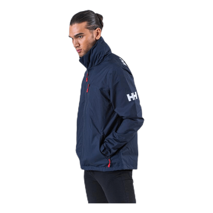 Crew Hooded Jacket Blue