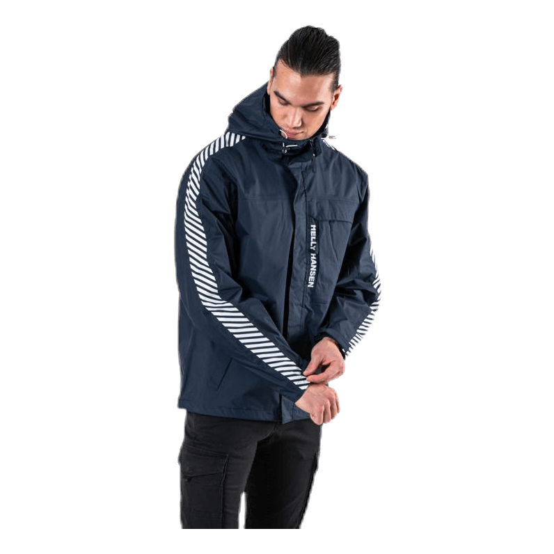 Vector Packable Rain Jacket Blue