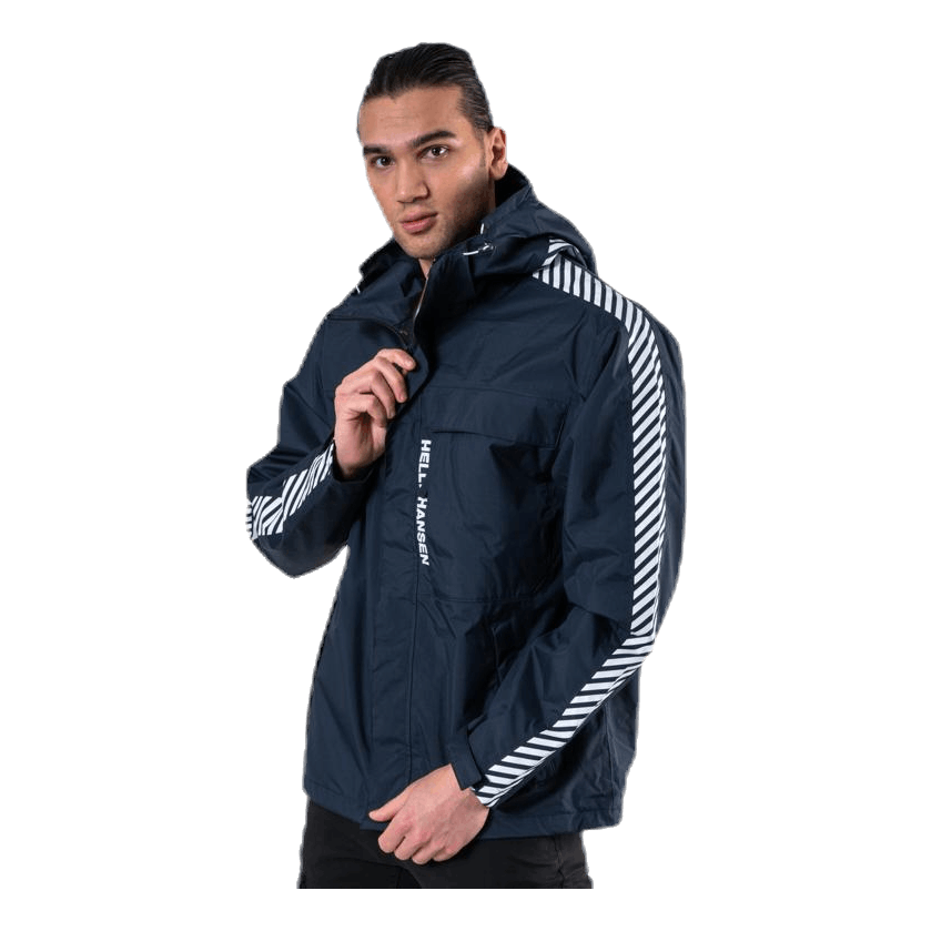 Vector Packable Rain Jacket Blue