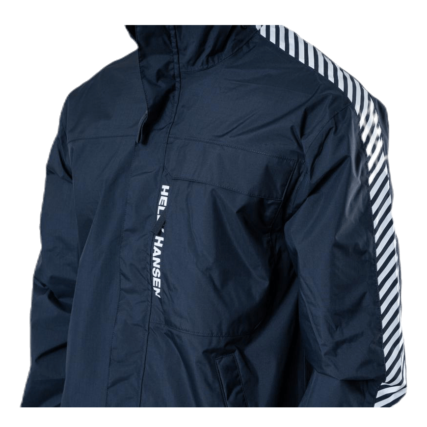 Vector Packable Rain Jacket Blue