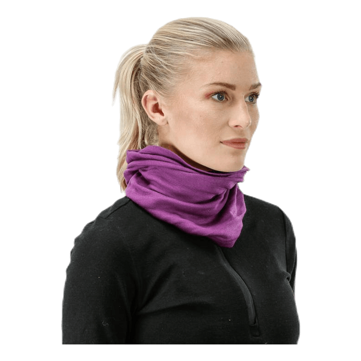 Solid Wool Tube Purple