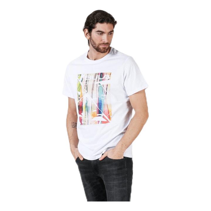 Palm Tee White