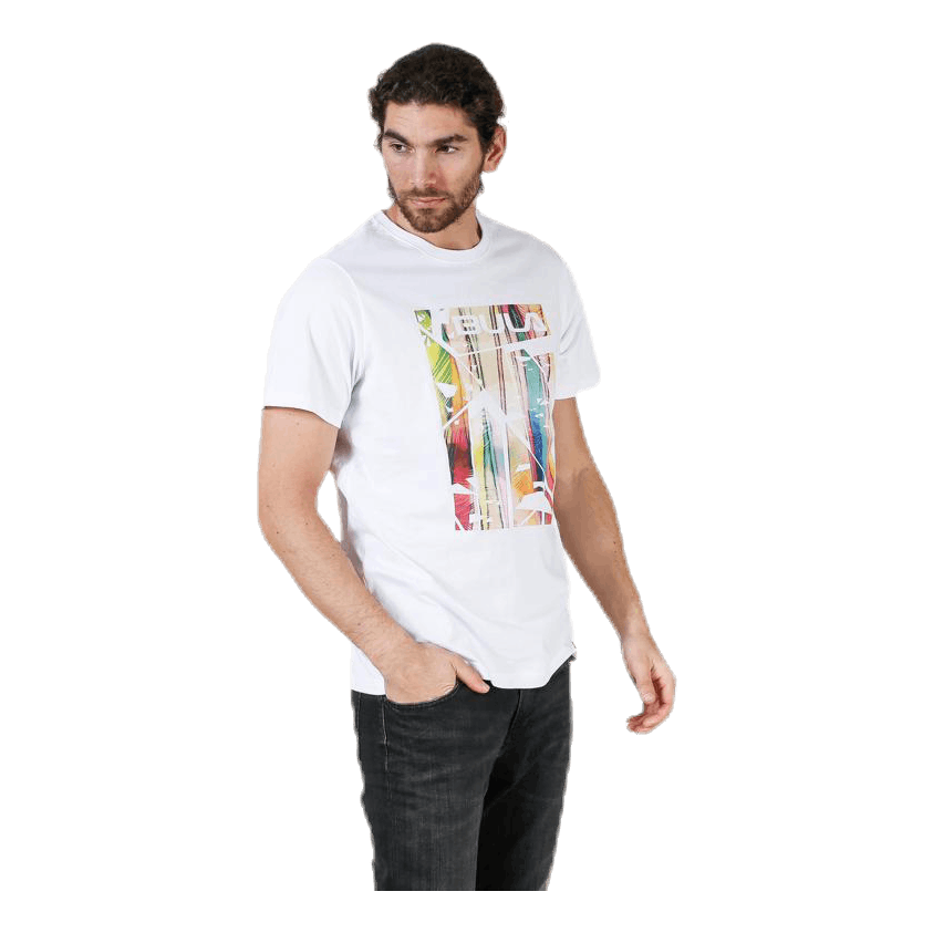 Palm Tee White