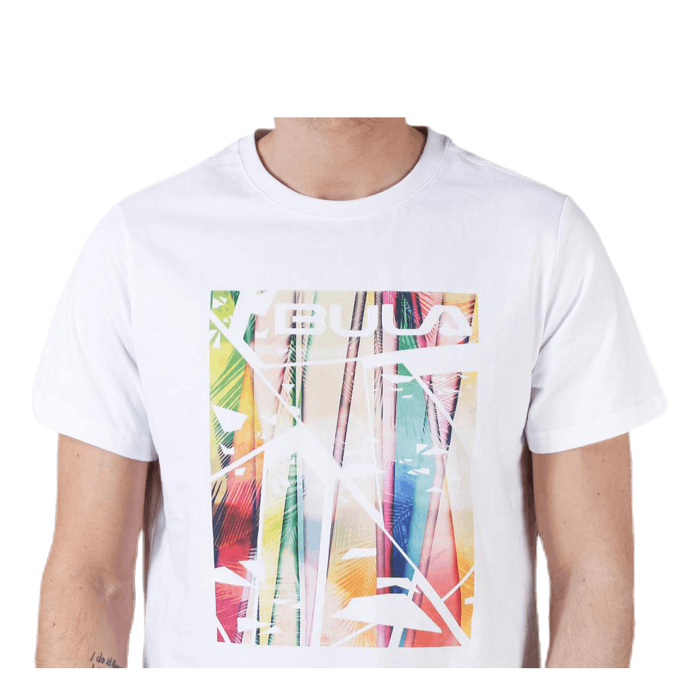 Palm Tee White
