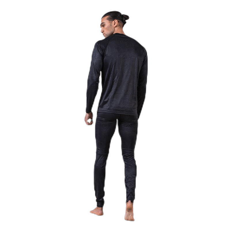 Off Course Baselayerset Black/Grey