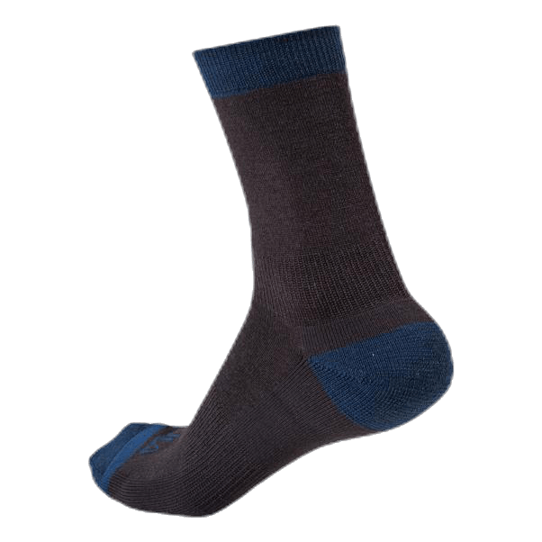 Retro Wool Sock 2pk Blue