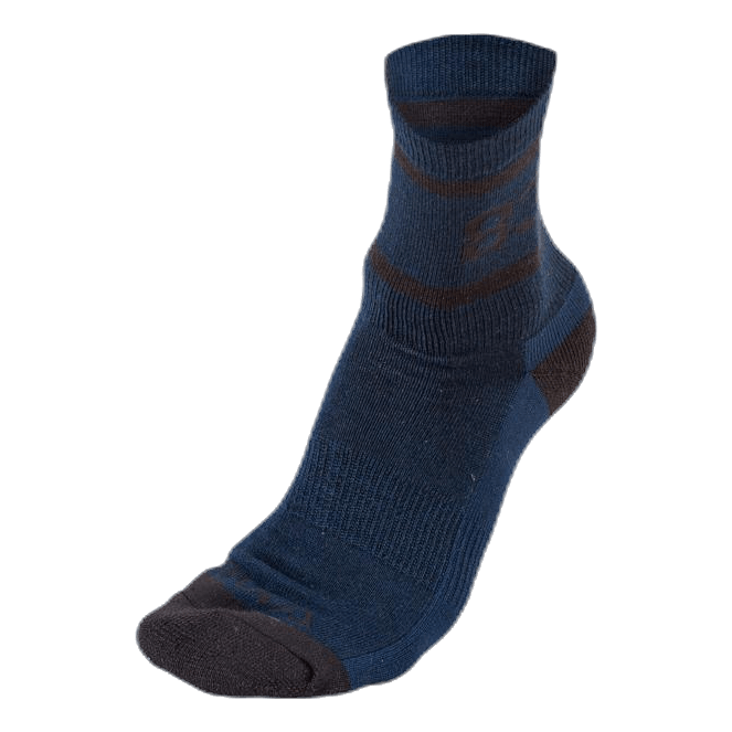 Retro Wool Sock 2pk Blue