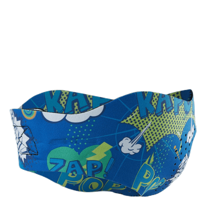 Jr Printed Facemask Blue