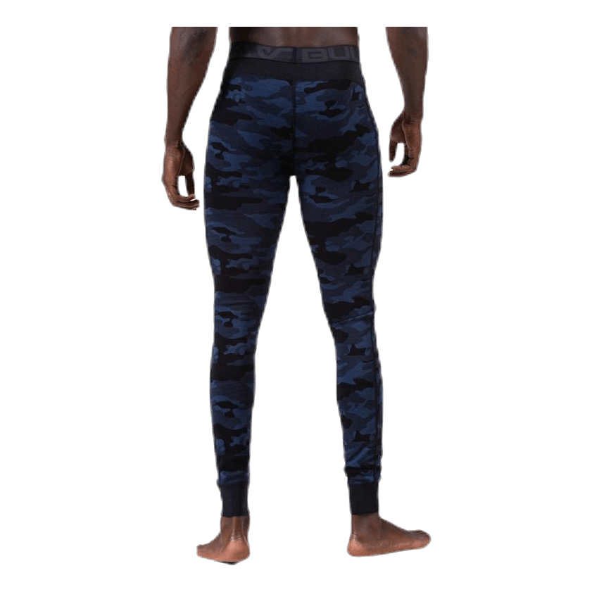 Camo Merino Wool Pant Blue