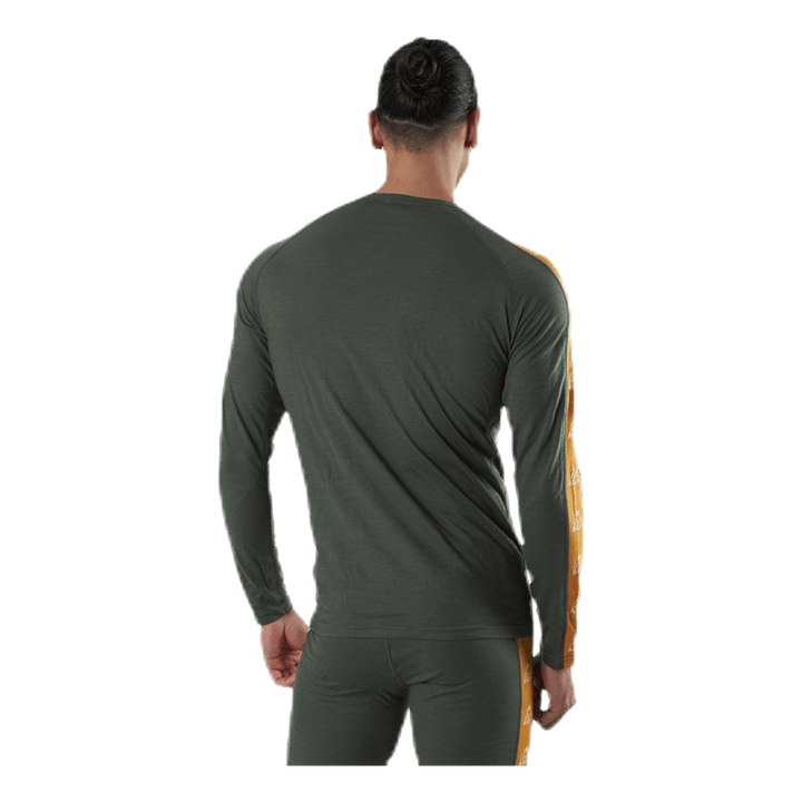 Tape Merino Wool Crew Green