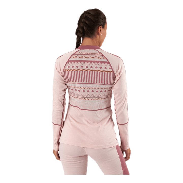 Perle Long Sleeve Shirt Pink