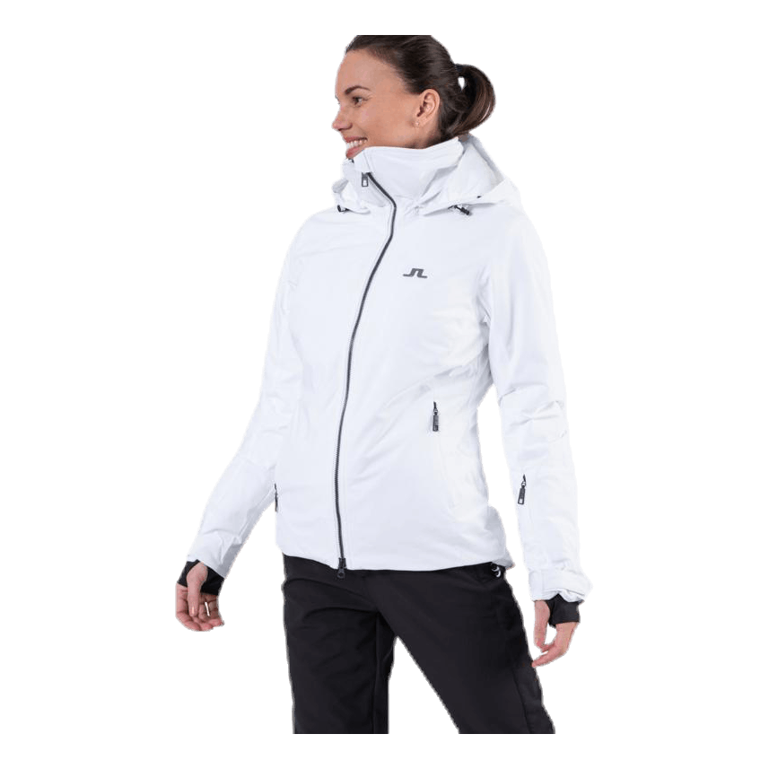 J.Lindeberg Truuli Jacket White Sportamore