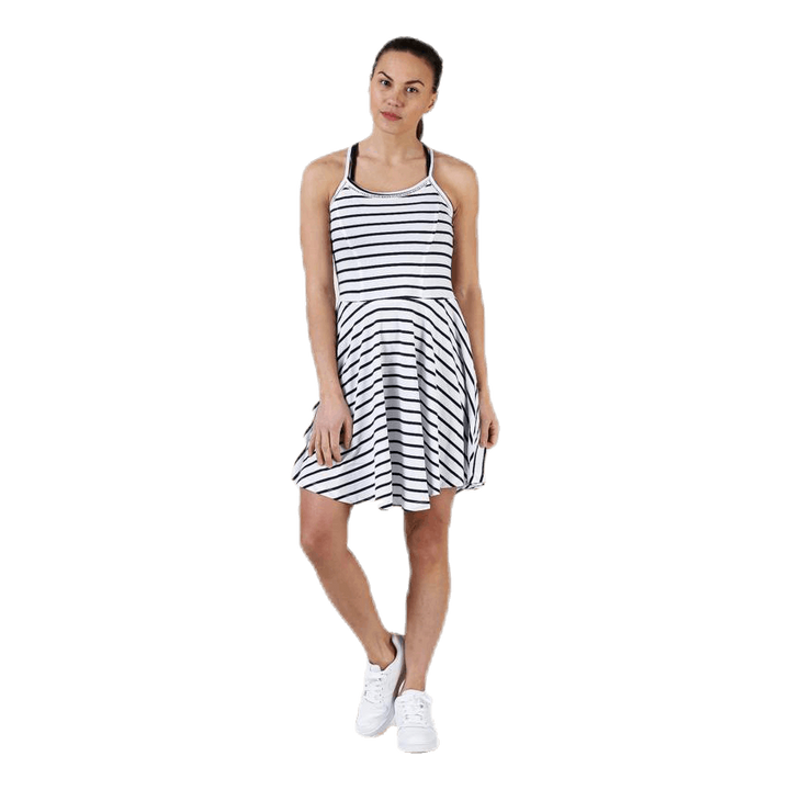 Palermo Dress Blue/White