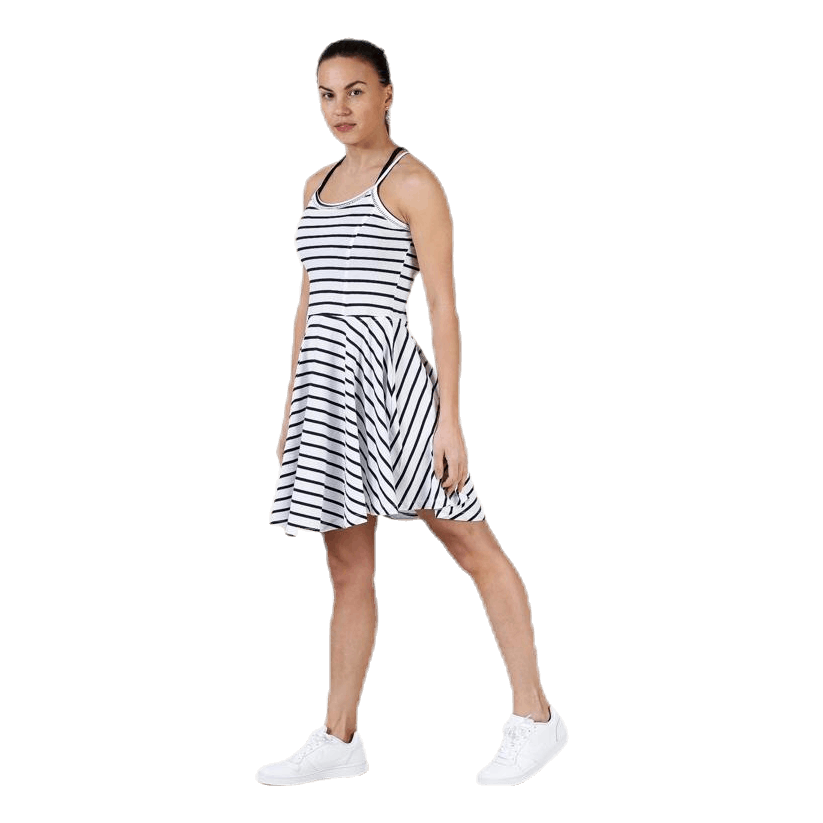 Palermo Dress Blue/White