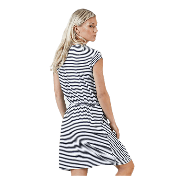 Neapel Dress Blue/White