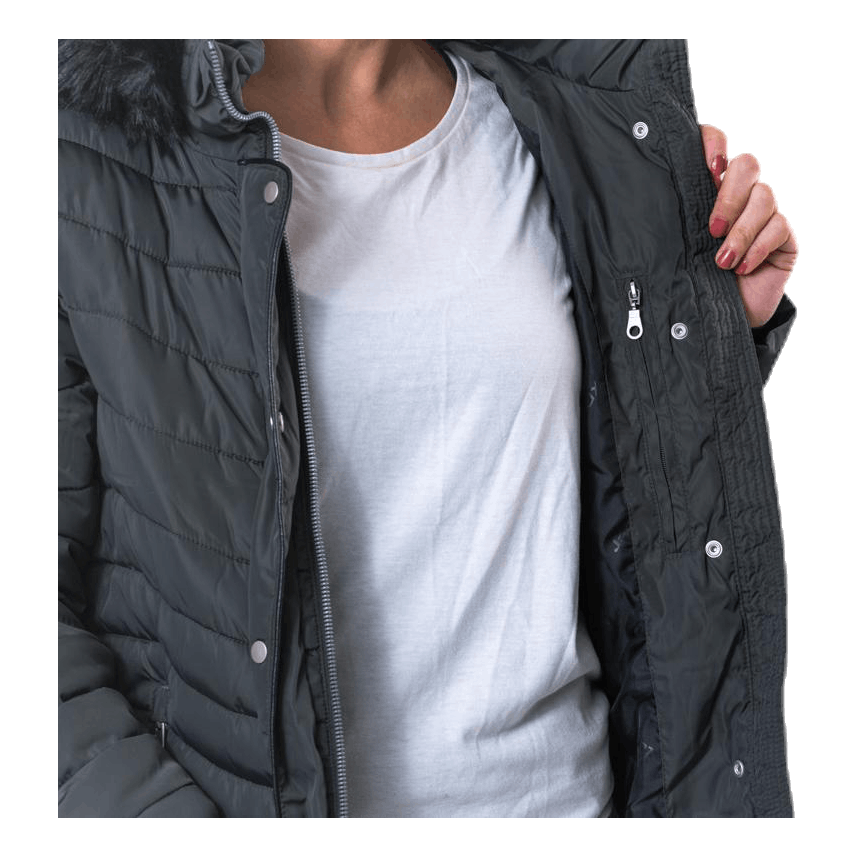 Adrianne long down puffer deals