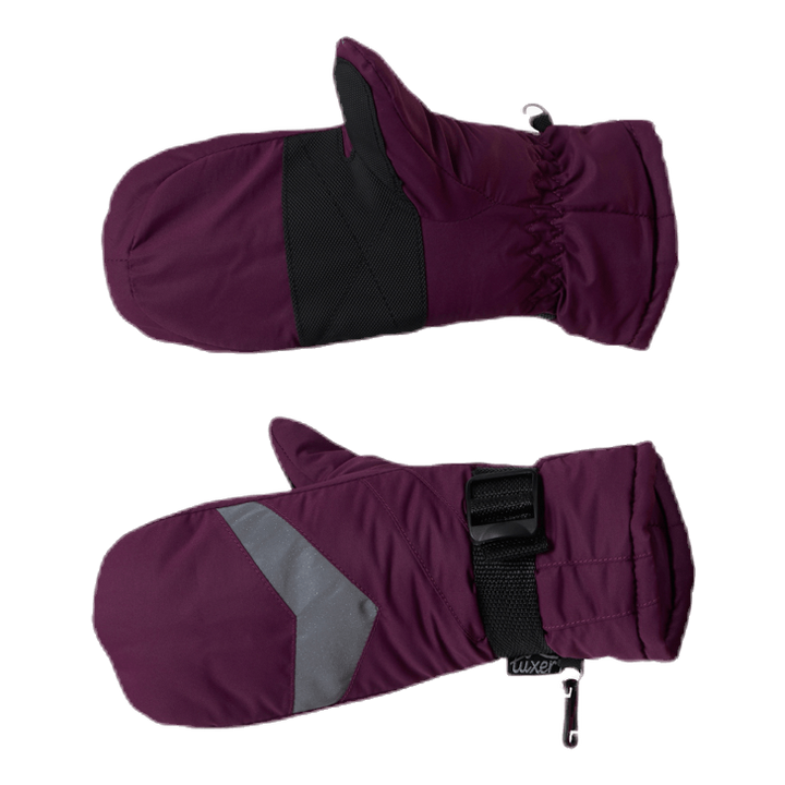 Dundret Junior Mittens Purple