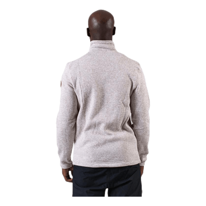 Richard Melange Fleece Jacket Beige