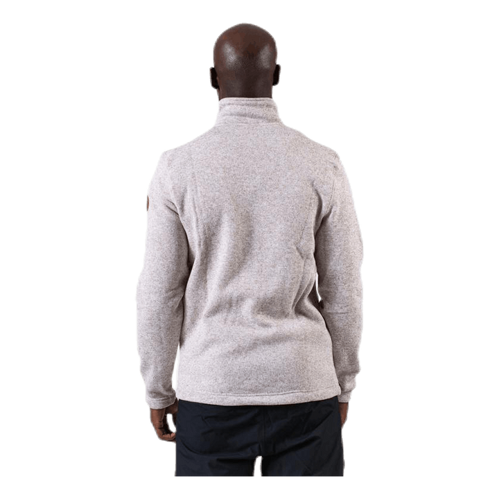 Richard Melange Fleece Jacket Beige