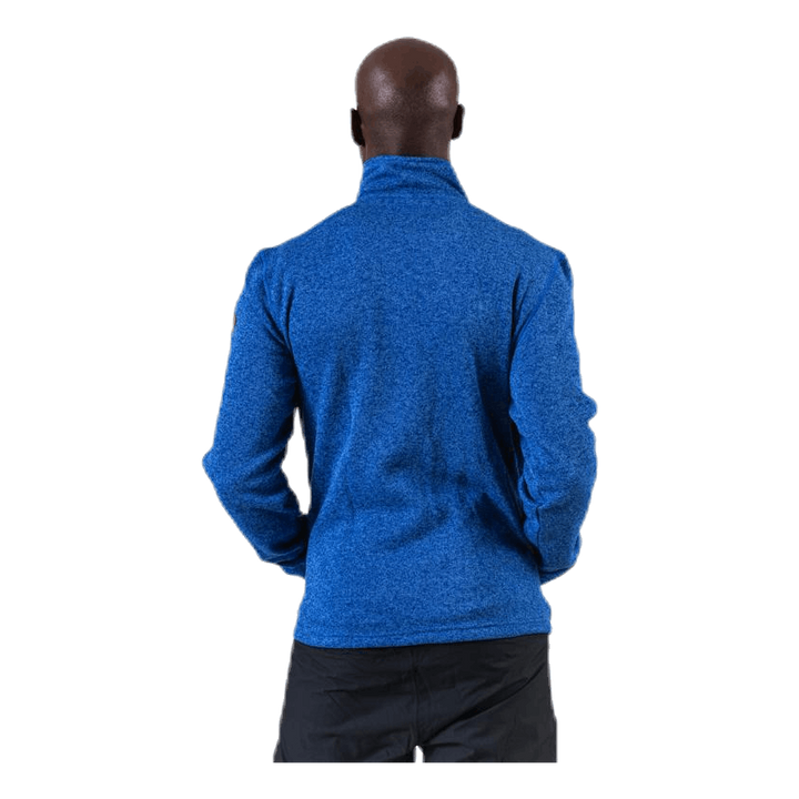 Richard Melange Fleece Jacket Blue