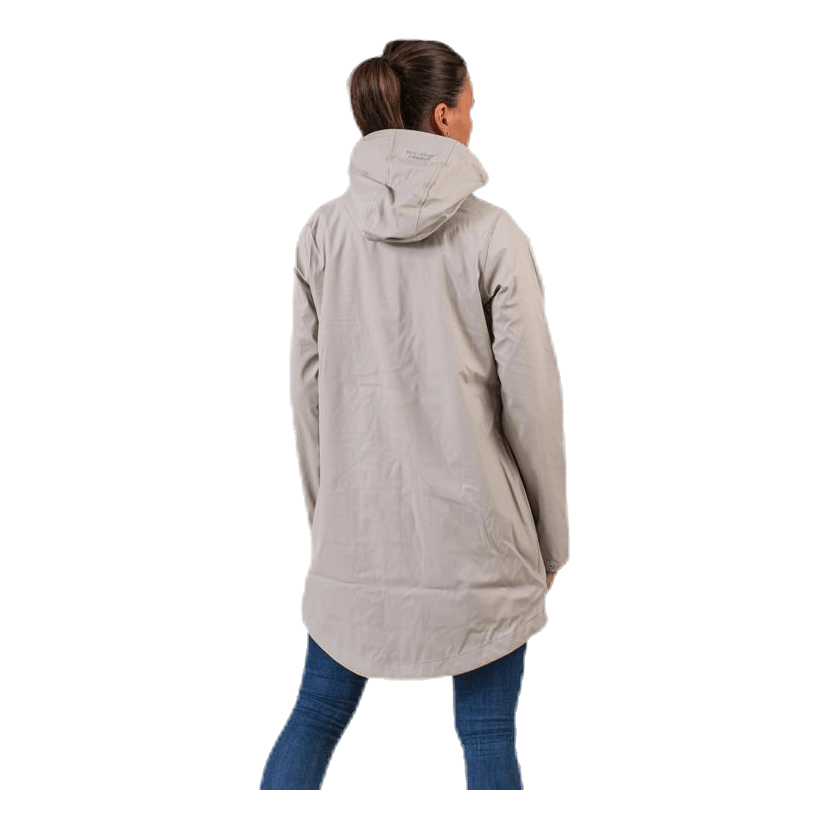 Saga Rain Jacket Beige