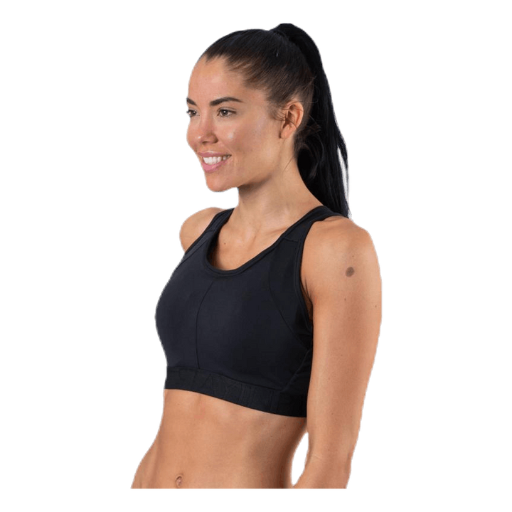 Max Support Bra Black