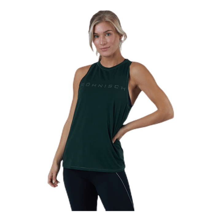 Clara Loose Singlet Green