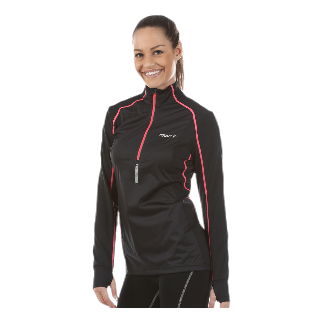 Defense Thermal Wind Top Pink/Black