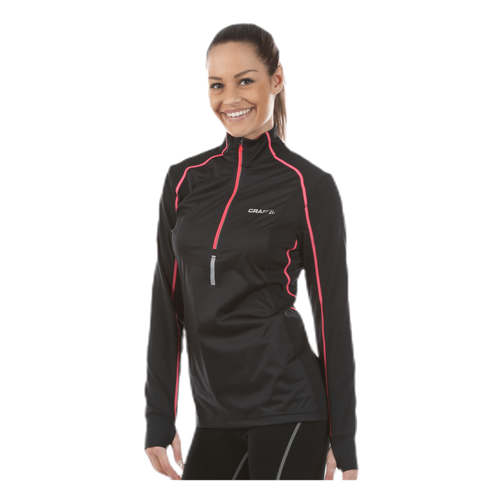 Defense Thermal Wind Top Pink/Black