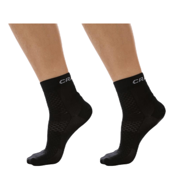 Cool Mid 2-Pack Sock Black