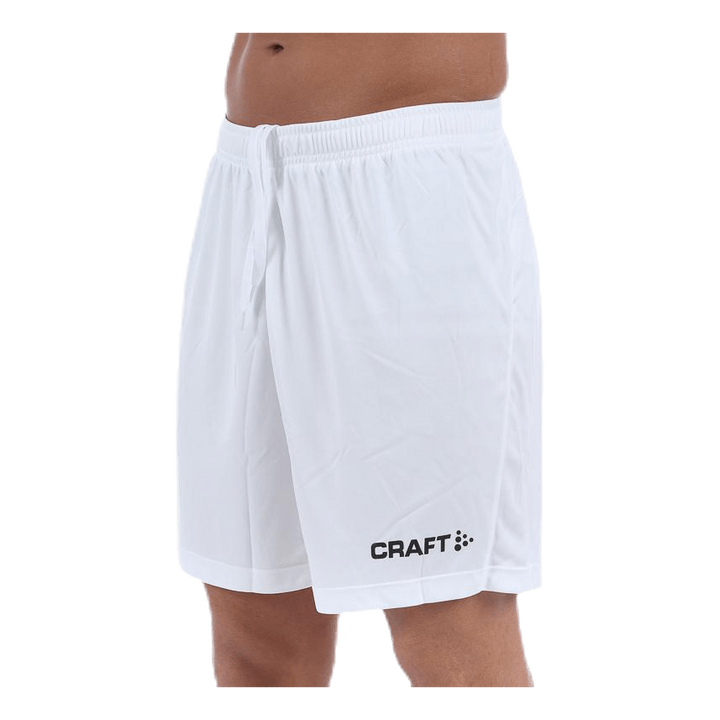 Squad Short Solid M White