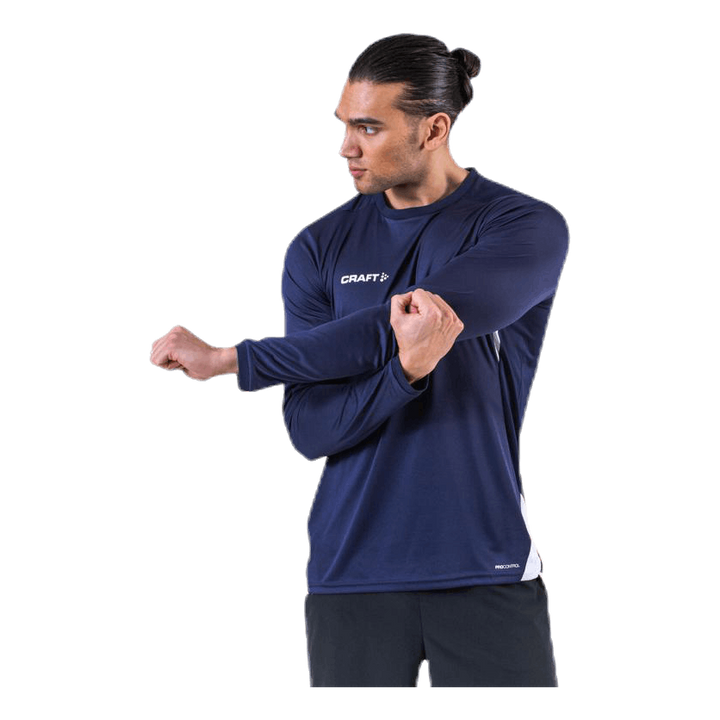 Pro Control Impact LS Tee Blue