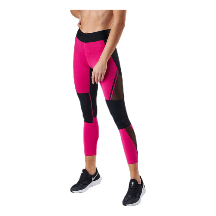Charge Mesh Tights Pink/Black