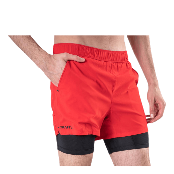 ADV Essence 2-In-1 Stretch Shorts Red