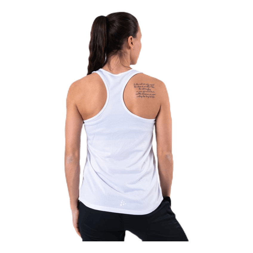 Core Essence Mesh Singlet White