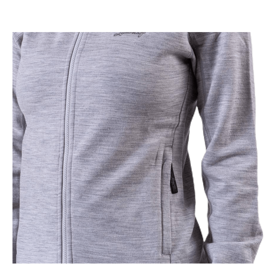 Ullto Merino Full Zip Grey