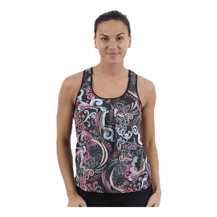 Sweat It Tank Top Black