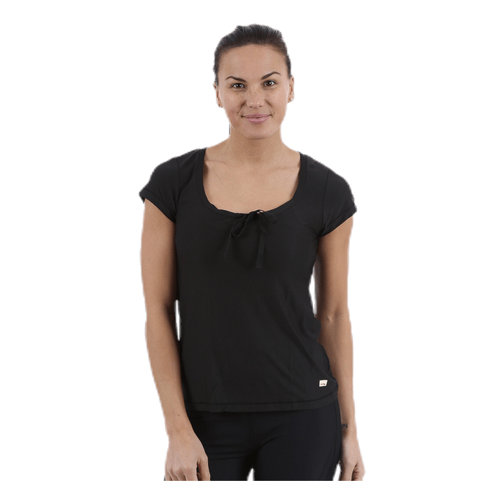 Sweat It Solid Top Black