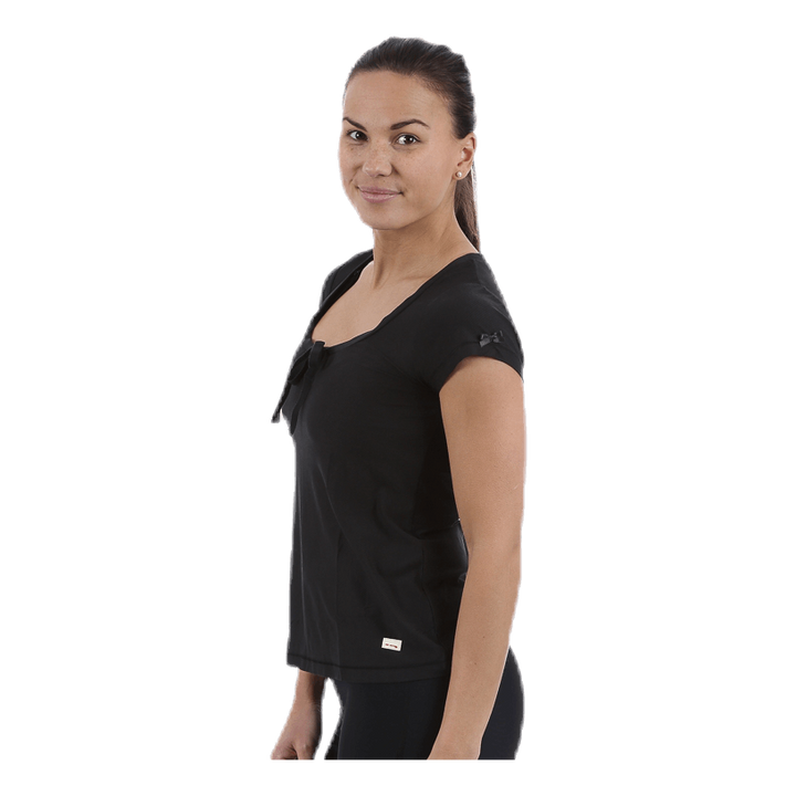 Sweat It Solid Top Black