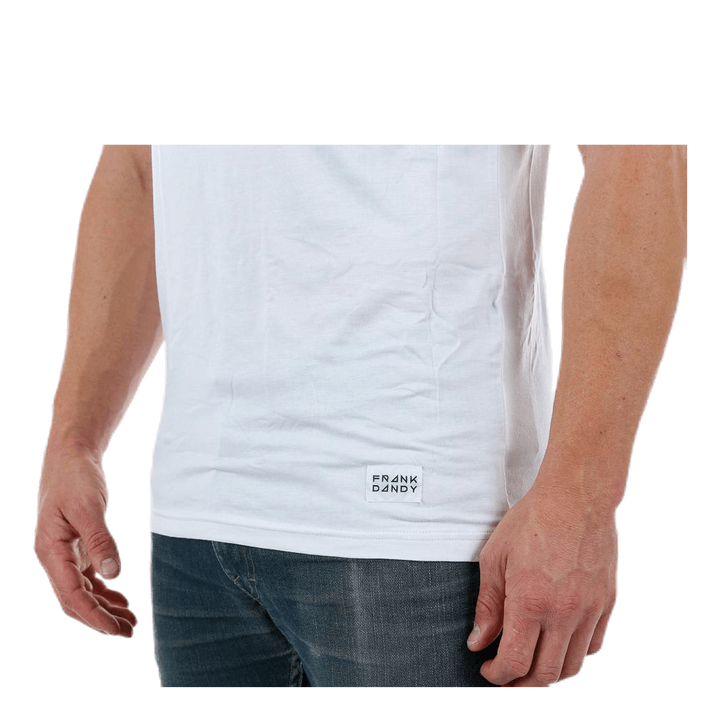 Bamboo Straight Tee White