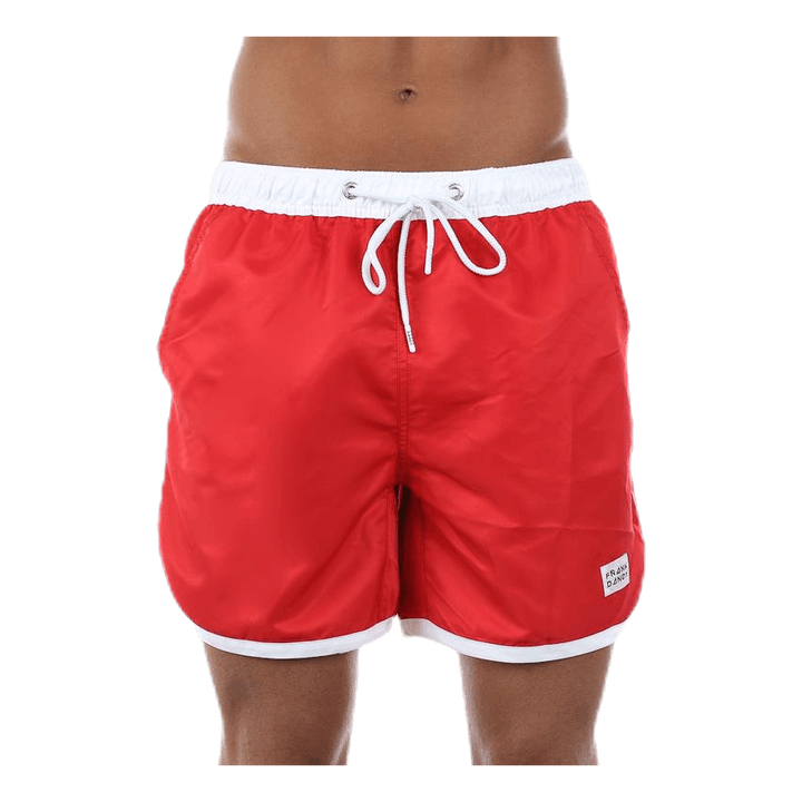 St Paul Bermuda Swimshorts Red