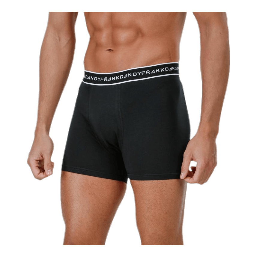 Organic Cotton Boxer 5-Pack Black