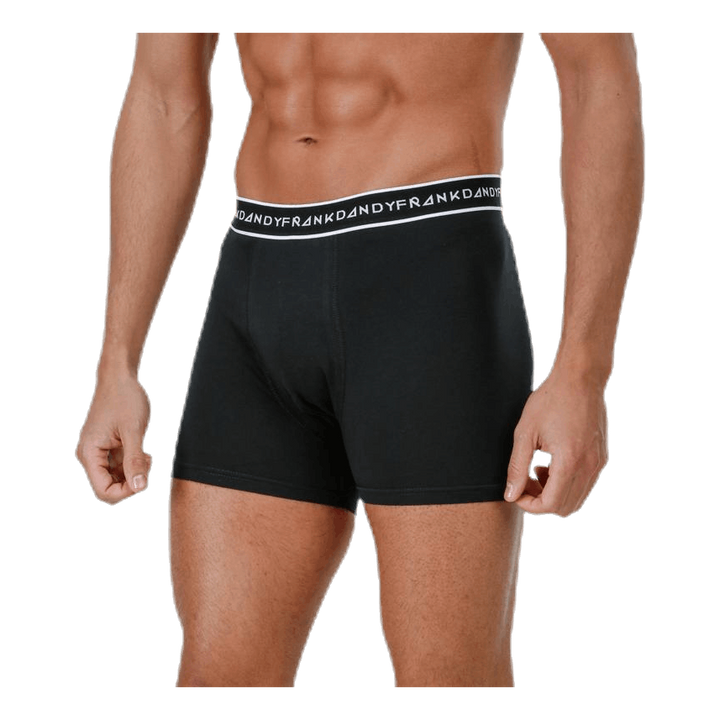 Organic Cotton Boxer 5-Pack Black